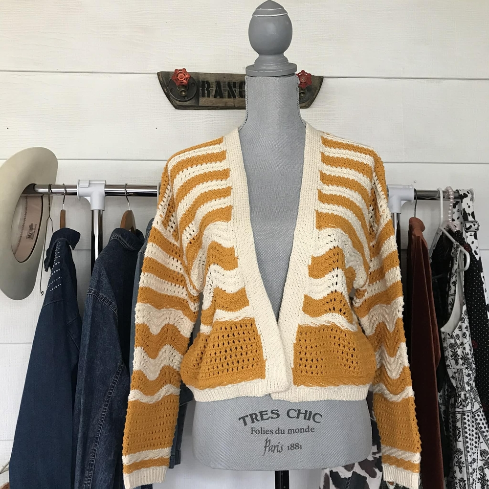 Effeci Knitted Cardigan Women's Size Small